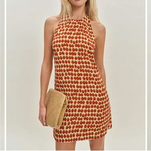 NWT Reformation Avielle Dress in Fresh Tomato